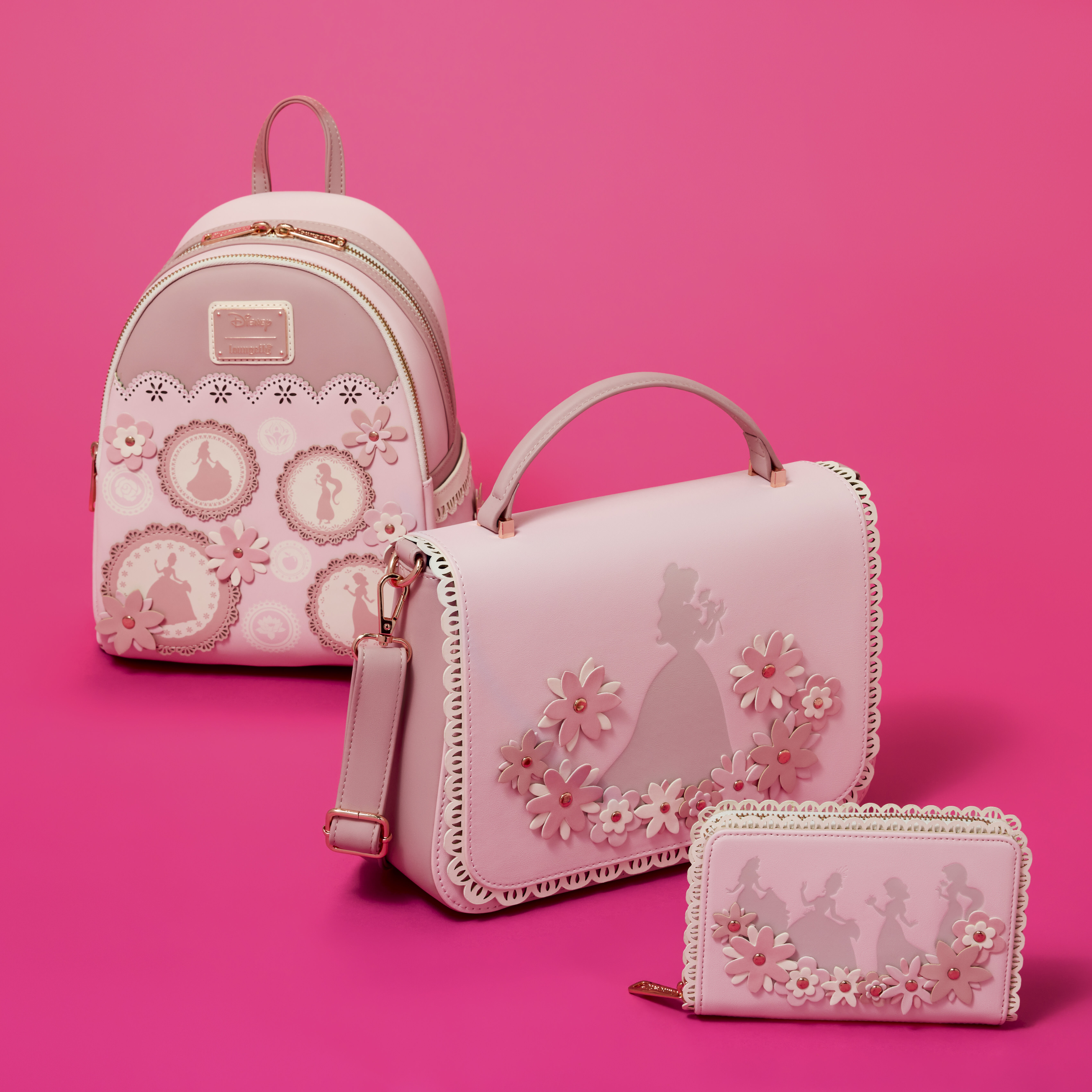 Disney Princess Floral Lace Mini Backpack | Loungefly